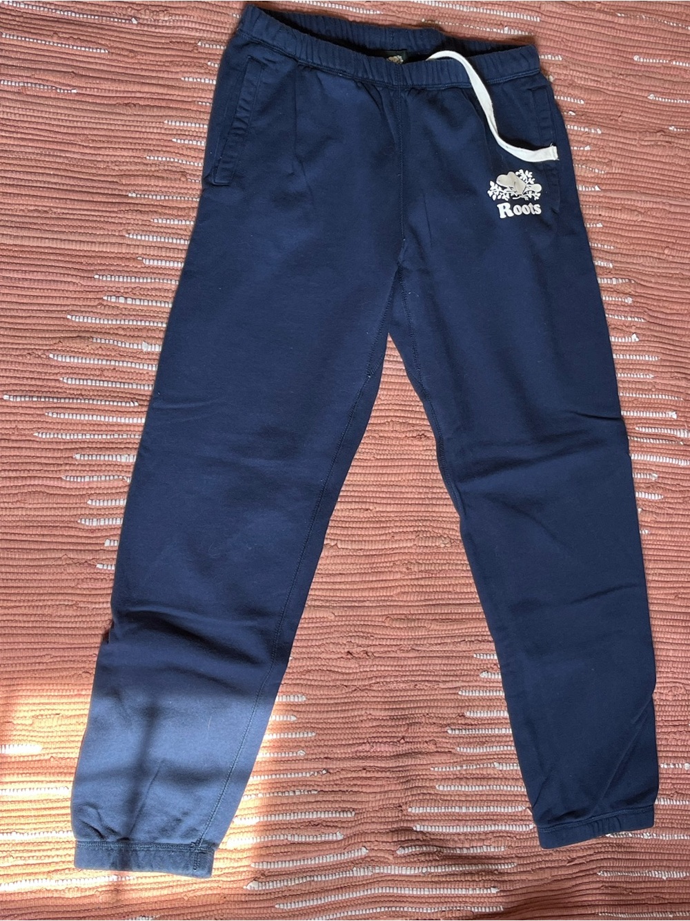 Roots Navy Sweatpants with Drawstring